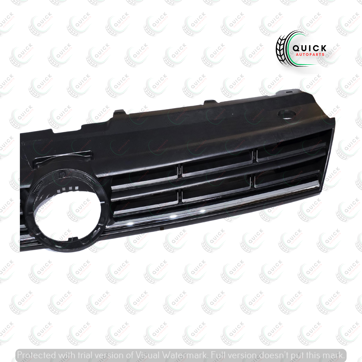 VW POLO 6C MK5 2014-2017 MAIN CENTRE FRONT BUMPER RADIATOR GRILLE 6C0853653 NEW