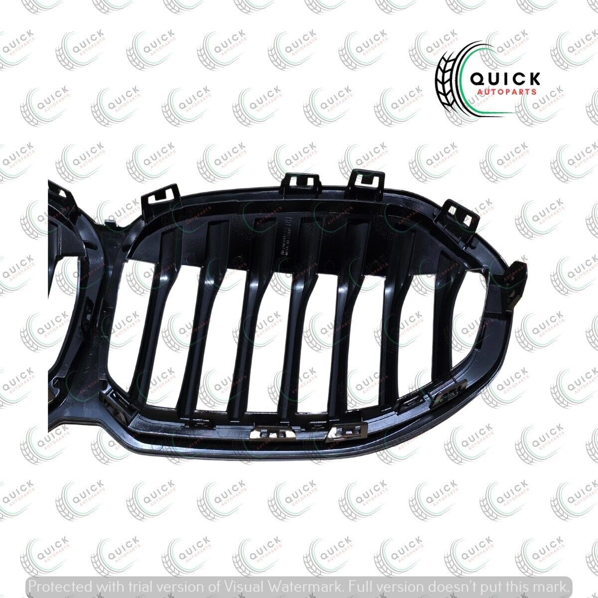 FOR BMW 1 SERIES F40 F41 2019- 2024 CENTRE KIDNEY GRILLE GRILL BLACK GLOSS NEW