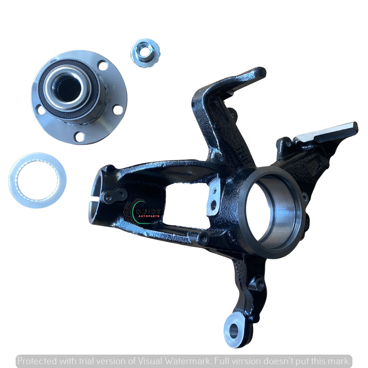 SKODA KAMIQ NW 2019-24 FRONT DRIVER SIDE WHEEL HUB KNUCKLE & BEARING 2Q0407256AF