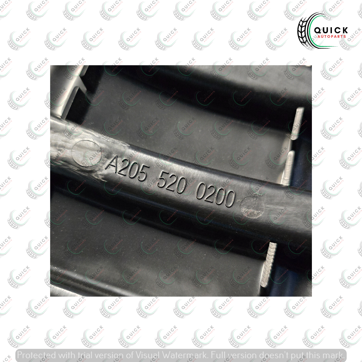 MERCEDES W205 C CLASS 2014-2021 ENGINE BUMPER UNDERTRAY COVER A2055200000