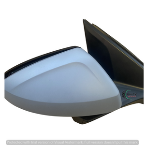VW POLO AW 2017-2024 DRIVER SIDE DOOR WING MIRROR POWERFOLD ELECTRIC PRIMED NEW