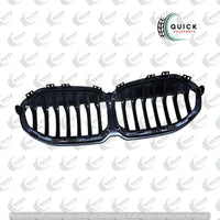 FOR BMW 1 SERIES F40 F41 2019- 2024 CENTRE KIDNEY GRILLE GRILL BLACK GLOSS NEW