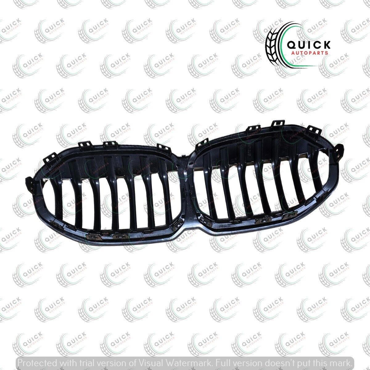 FOR BMW 1 SERIES F40 F41 2019- 2024 CENTRE KIDNEY GRILLE GRILL BLACK GLOSS NEW