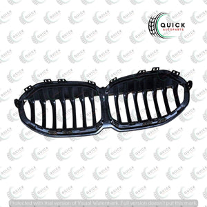 FOR BMW 1 SERIES F40 F41 2019- 2024 CENTRE KIDNEY GRILLE GRILL BLACK GLOSS NEW