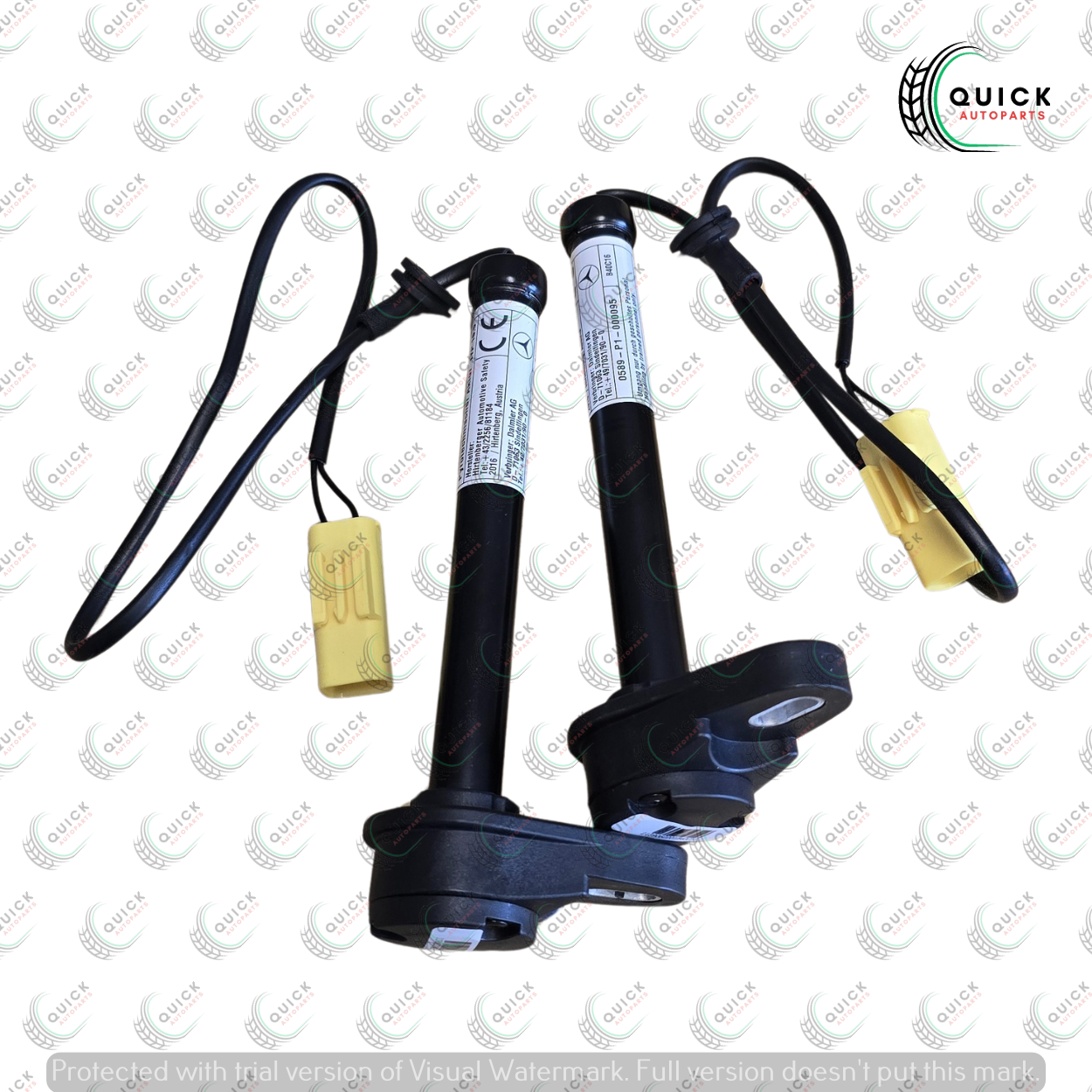 MERCEDES E CLASS W213 S213 2016- PAIR LEFT & RIGHT BONNET ACTUATORS A2139062201