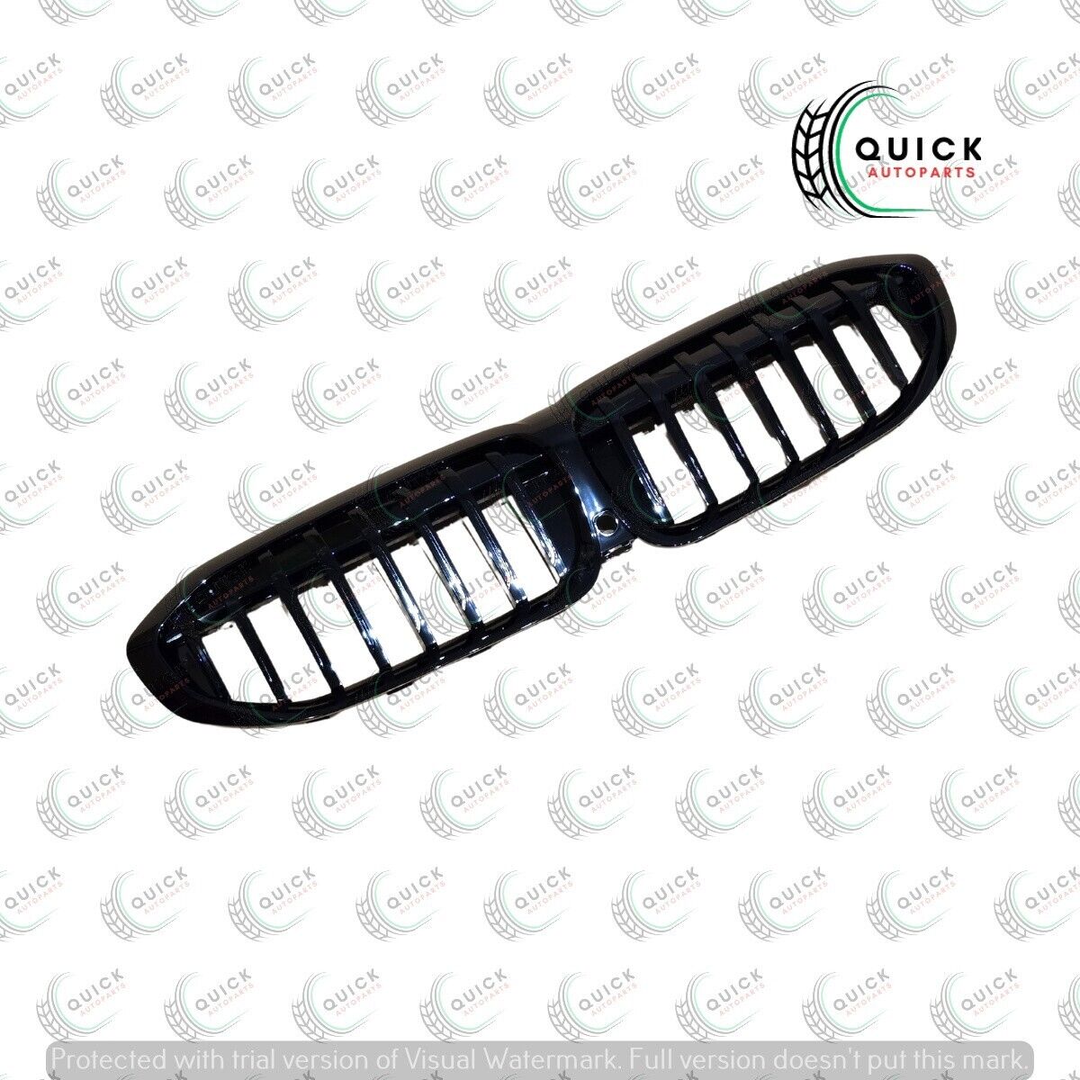 FOR BMW 3 SERIES G20 G21 2019- 2024 CENTRE KIDNEY GRILLE GRILL BLACK GLOSS NEW