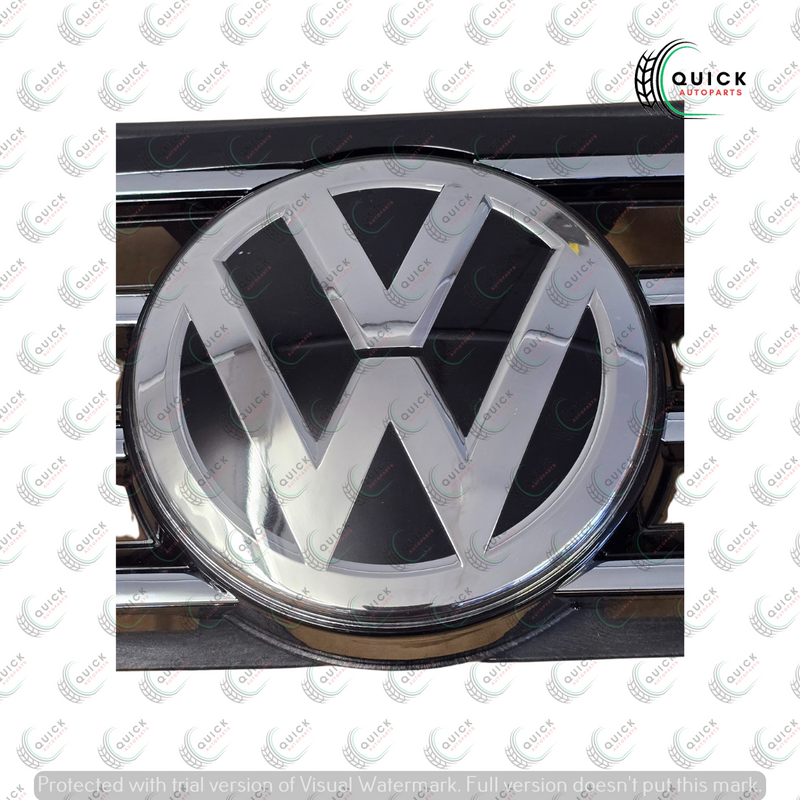 VW PASSAT B8 2015-2020 RADAR TYPE FRONT CENTRE GRILLE & BADGE EMBLEM 3G0853653D