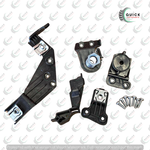 VW T-CROSS 2019 - 2025 HEADLIGHT BRACKET REPAIR KIT DRIVER SIDE 2GM998226