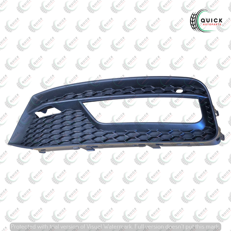 AUDI A1 8X 2015-2018 FRONT BUMPER PASSENGER LEFT FOG LIGHT GRILLE 8XA807681C