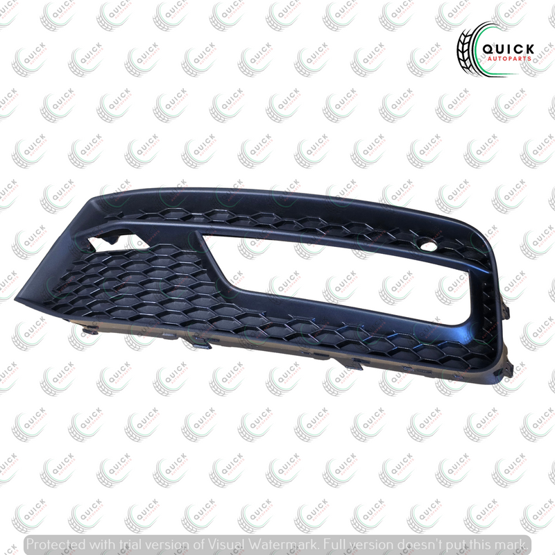 AUDI A1 8X 2015-2018 FRONT PASSENGER LEFT SIDE FOG LIGHT GRILLE 8XA807681C NEW