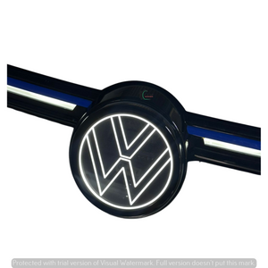 VW GOLF MK8 2021-ON FRONT BUMPER GRILLE EMBLEM LED BADGE NEW