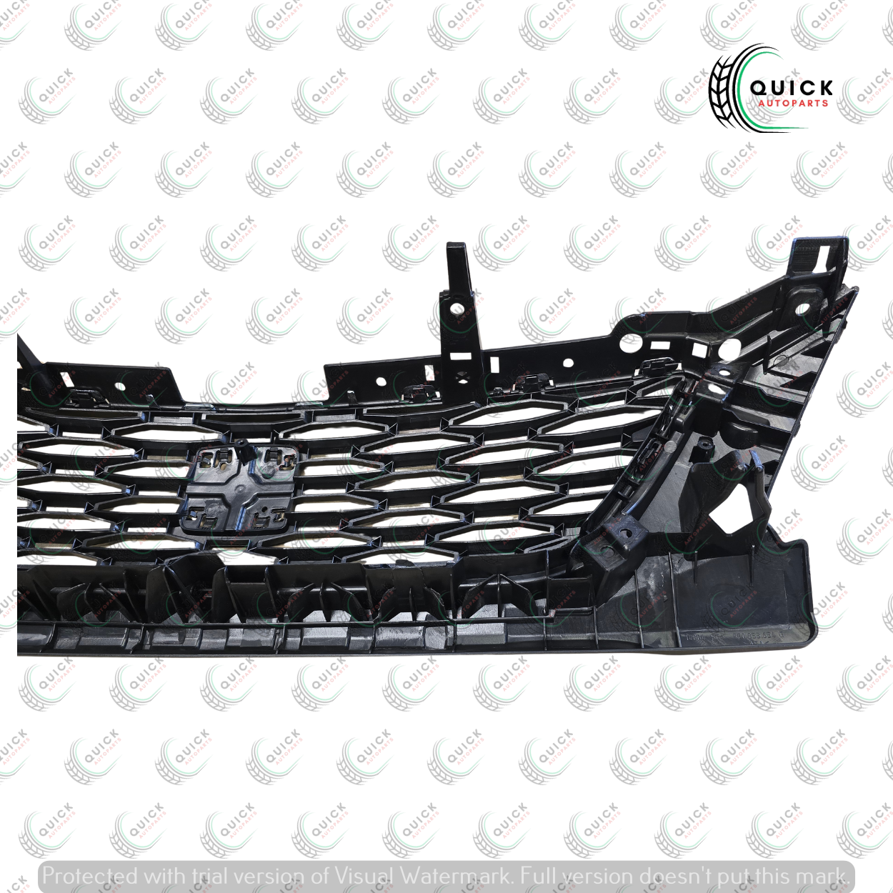 SEAT LEON 5F 2012-2017 FRONT BUMPER CENTRE BLACK RADIATOR GRILLE 5F0853654D