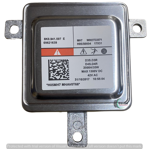 AUDI A7 4G 2011-2014 XENON HEADLIGHT BALLAST CONTROL UNIT MODULE 8K0941597E