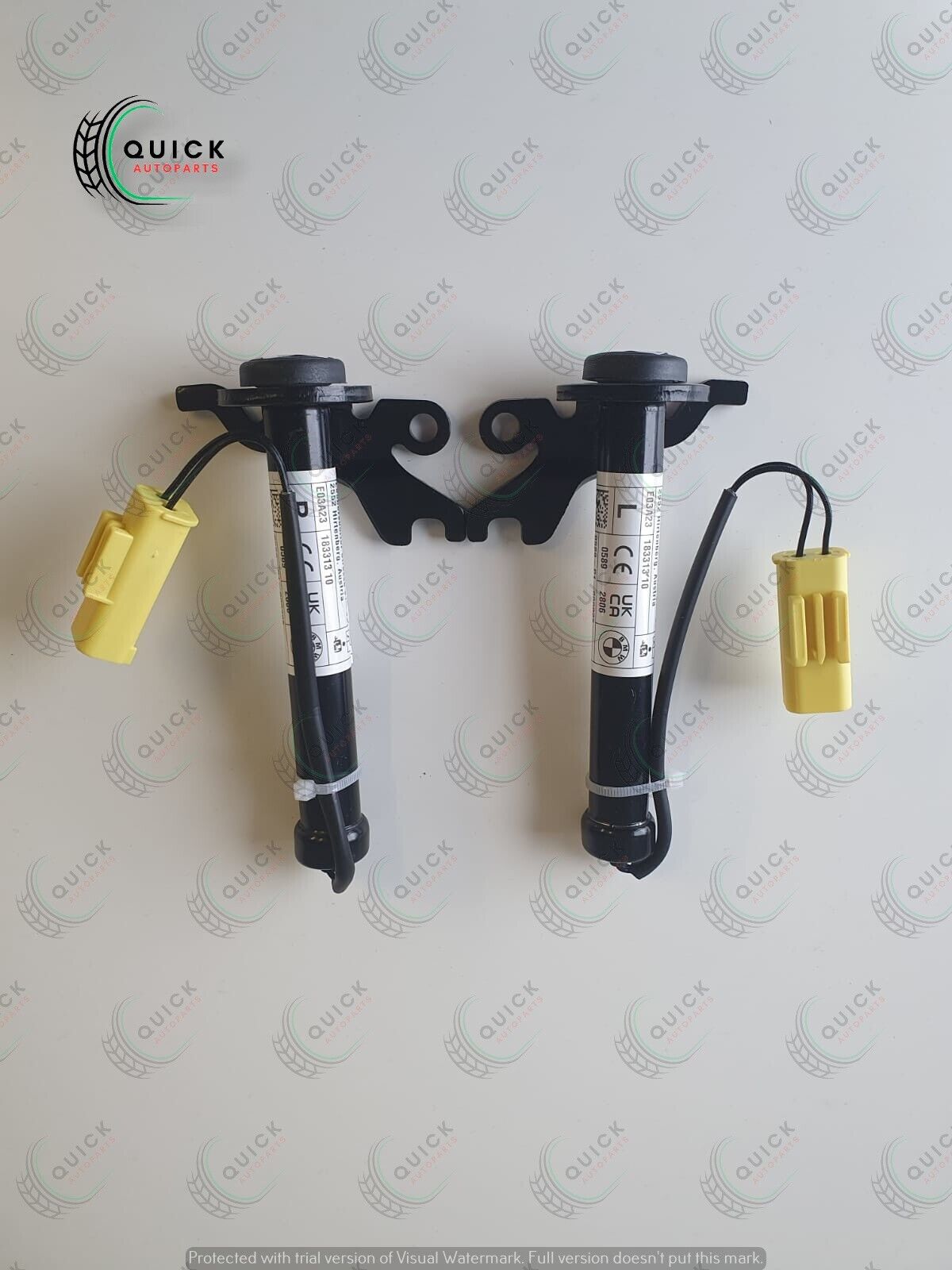 BMW 1 SERIES F40 F44 2019-2024 PAIR OF LEFT & RIGHT SIDE BONNET HINGE ACTUATORS