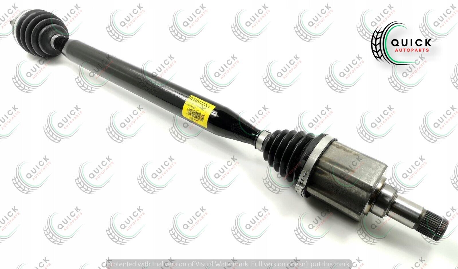 VW T-CROSS TAIGO 2019-2022 DRIVER SIDE RIGHT DRIVESHAFT ABS 2Q0407272CL