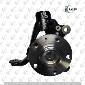 SEAT LEON 2013-20 FRONT DRIVER RIGHT SIDE WHEEL HUB KNUCKLE & BEARING 5Q0407256Q