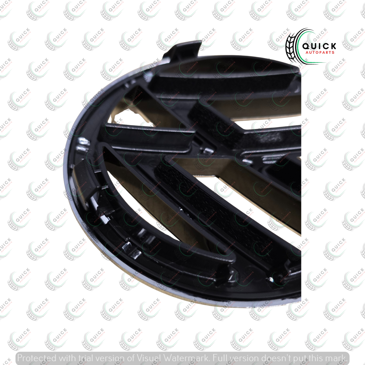 VW POLO 6R 2010-2014 CENTRE GRILLE GRILL CHROME EMBLEM BADGE 6R0853600A NEW