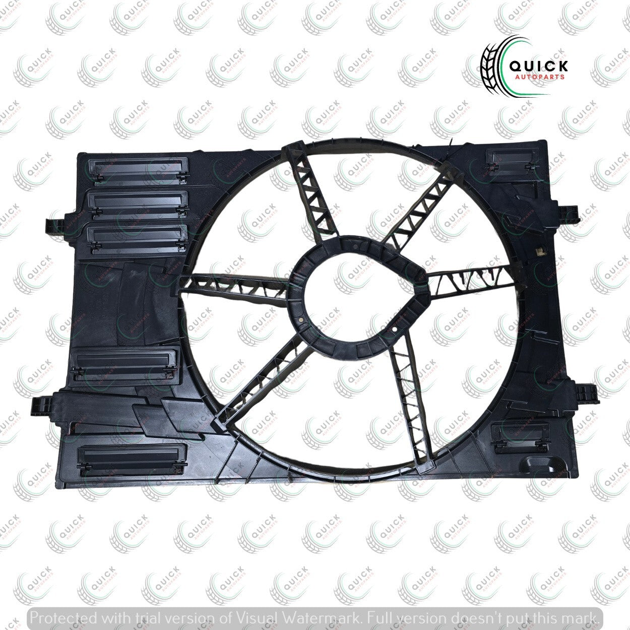 SEAT IBIZA 2018- RADIATOR COOLING FAN HOUSING SURROUND 2Q0121203M 2Q0121203K NEW