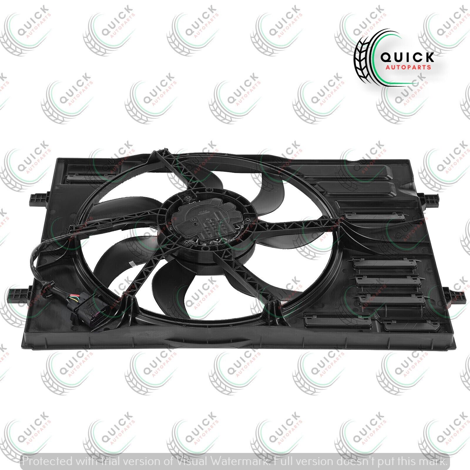 VW GOLF 2014-2021 RADIATOR COOLING FAN 5Q0121203DE 5Q0121203CB NEW