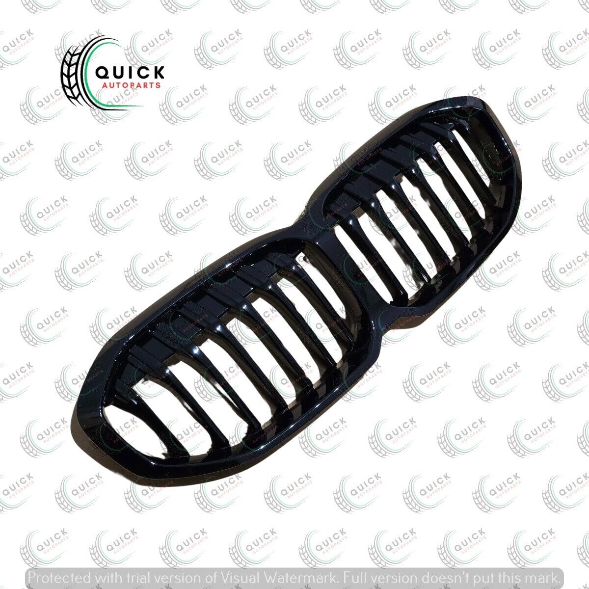 FOR BMW 1 SERIES F40 F41 2019- 2024 CENTRE KIDNEY GRILLE GRILL BLACK GLOSS NEW