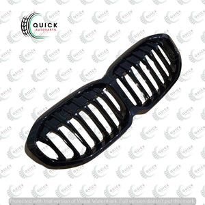 FOR BMW 1 SERIES F40 F41 2019- 2024 CENTRE KIDNEY GRILLE GRILL BLACK GLOSS NEW