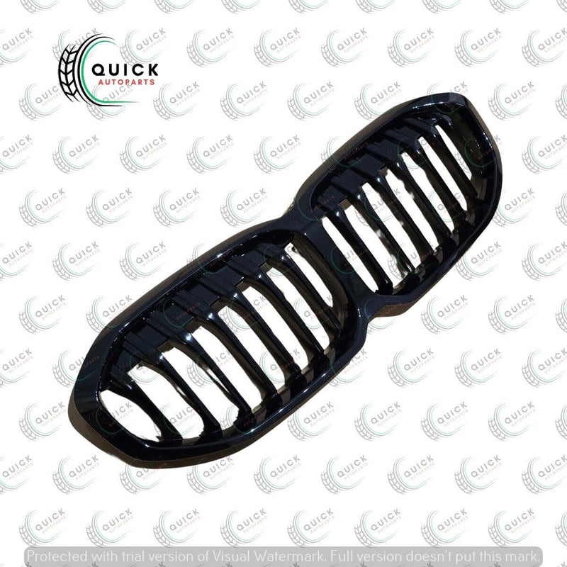 FOR BMW 1 SERIES F40 F41 2019- 2024 CENTRE KIDNEY GRILLE GRILL BLACK GLOSS NEW