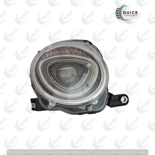 FIAT 500 2008-On Dipped Beam Black Inner Headlight Right Driver Side