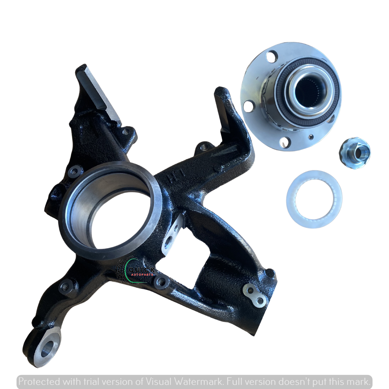 SKODA FABIA 2022-24 FRONT PASSENGER SIDE WHEEL HUB KNUCKLE & BEARING 2Q0407255AF