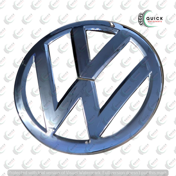 VW GOLF MK7 2013-17 CENTRE GRILL GRILLE CHROME EMBLEM BADGE 5G0853601 NEW