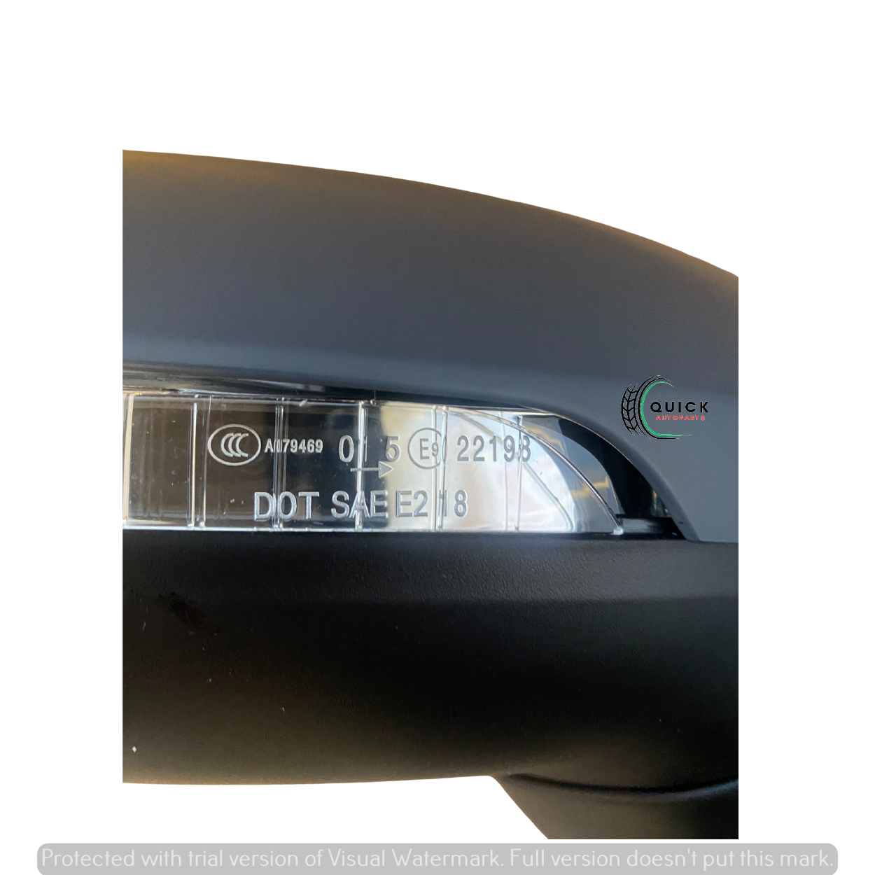 GENUINE VW PASSAT B8 15-22 DRIVER SIDE DOOR MIRROR POWERFOLD ELECTRIC PRIMED NEW