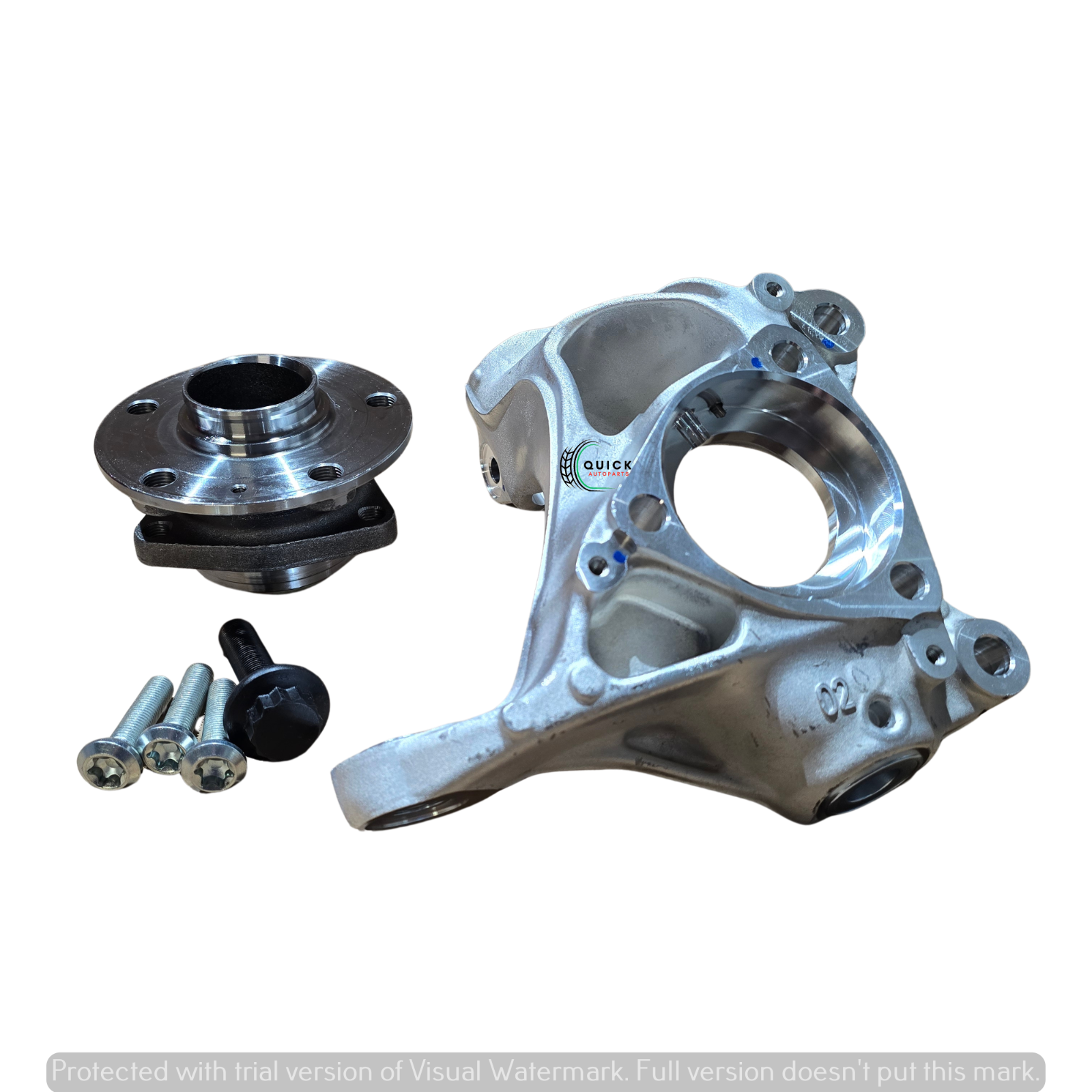 AUDI Q3 F3 2019-2026 FRONT RIGHT SIDE WHEEL HUB KNUCKLE & BEARING 5Q040724C