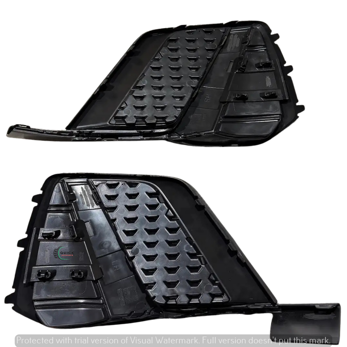 AUDI A1 GB 2019-ON LEFT RIGHT FRONT PAIR BUMPER GRILLE SATIN GREY 82A807679E 80E
