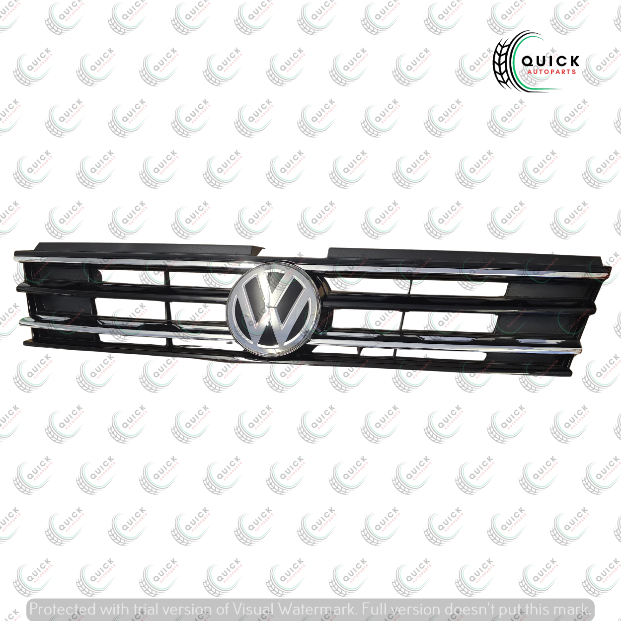 VW TIGUAN 2016-21 FRONT CENTER MAIN GRILLE WITH EMBLEM BADGE 5NA853653B NEW