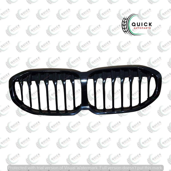 FOR BMW 1 SERIES F40 F41 2019- 2024 CENTRE KIDNEY GRILLE GRILL BLACK GLOSS NEW
