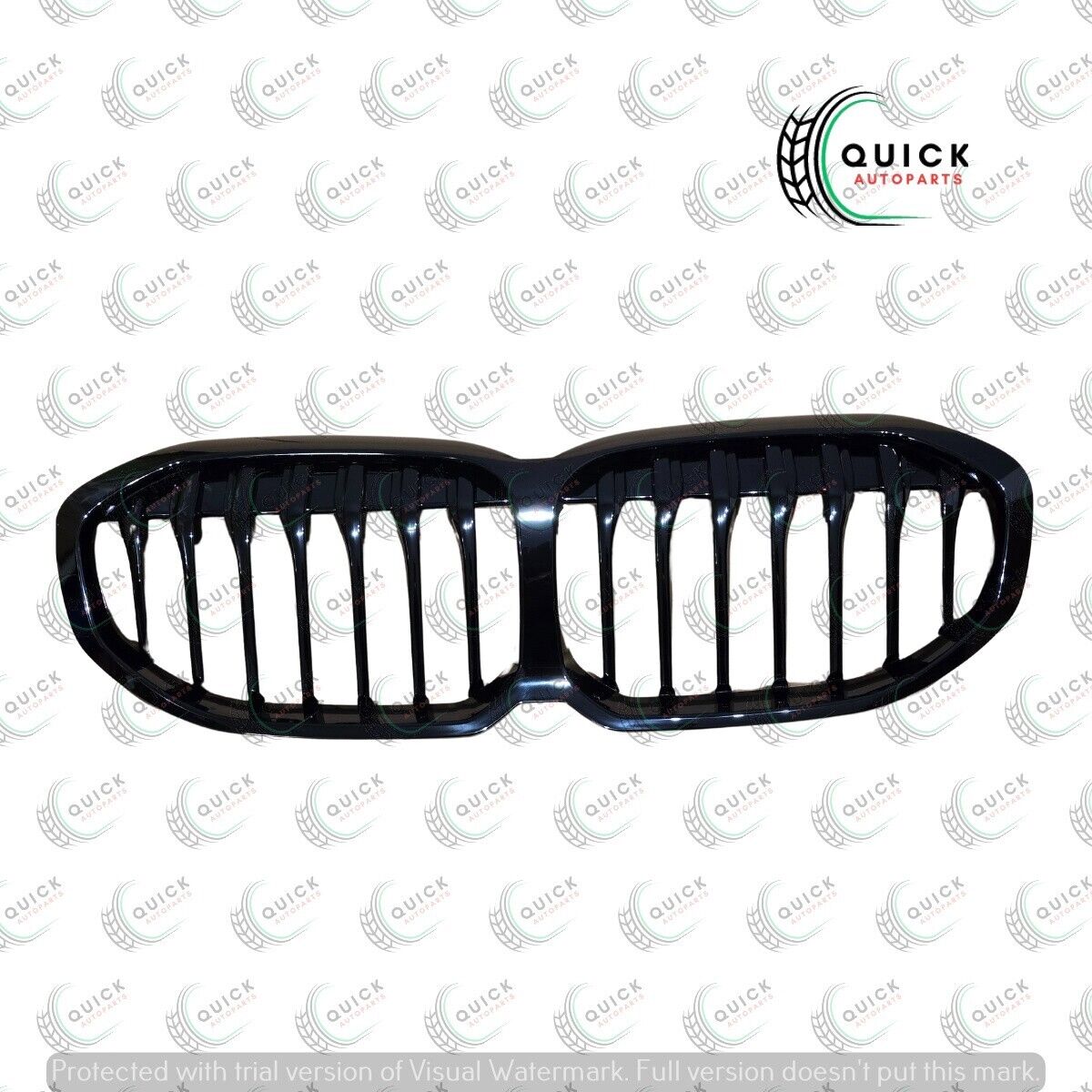 FOR BMW 1 SERIES F40 F41 2019- 2024 CENTRE KIDNEY GRILLE GRILL BLACK GLOSS NEW