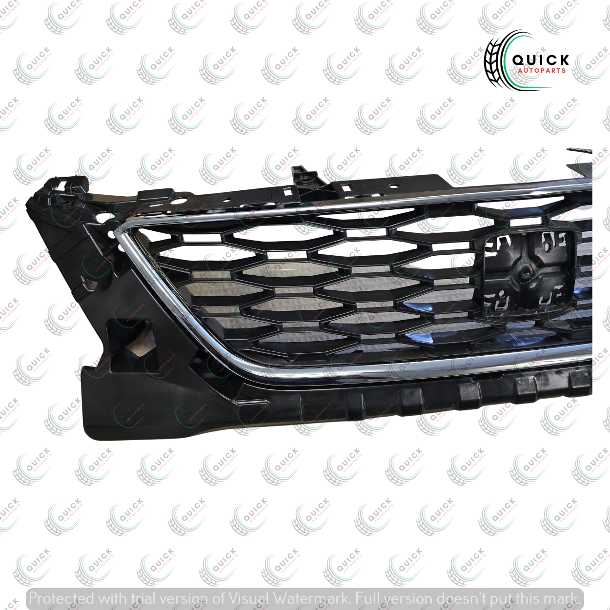 SEAT LEON 5F 2012-2017 FRONT BUMPER CENTRE BLACK RADIATOR GRILLE 5F0853654D