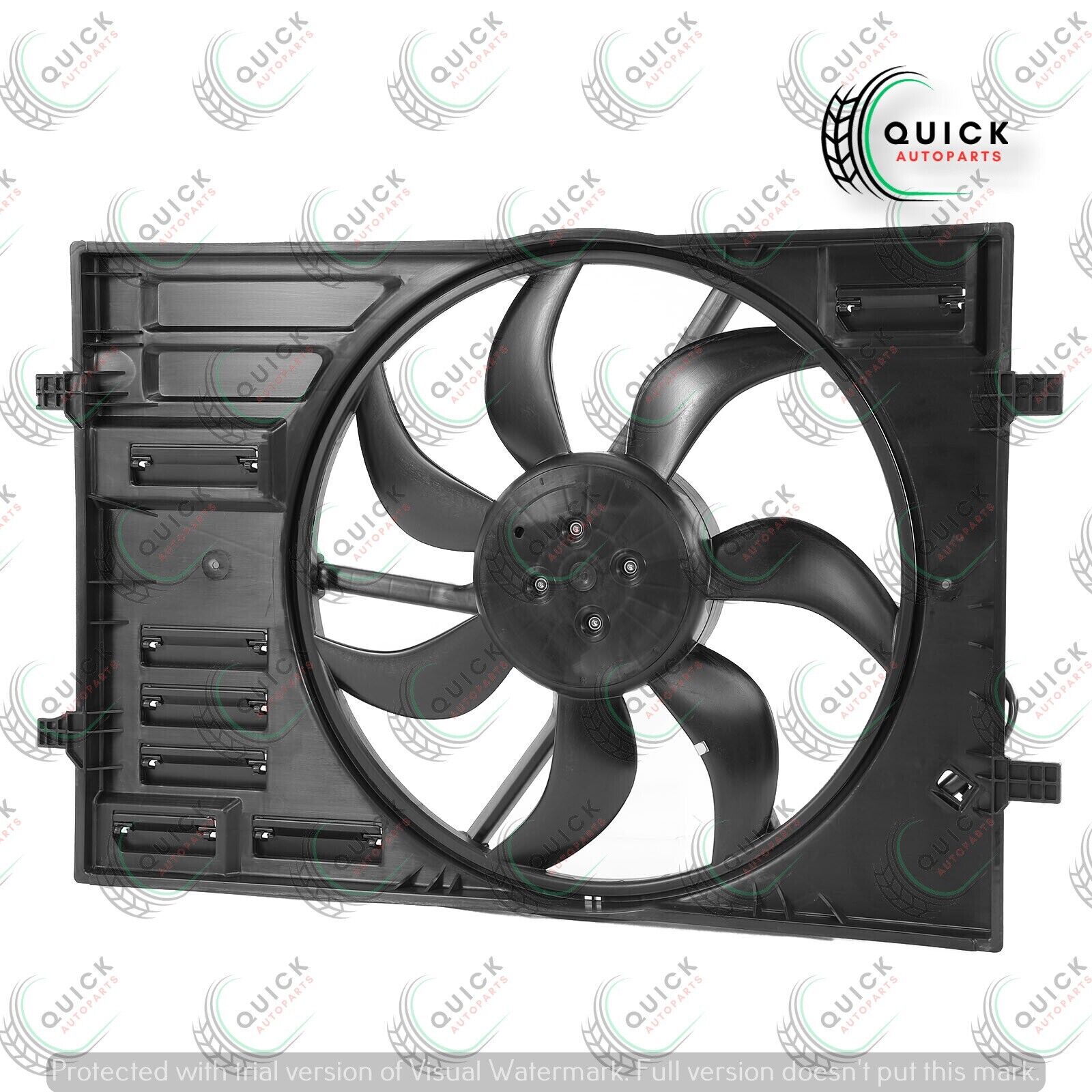 VW PASSAT 2018-2024 RADIATOR COOLING FAN 5Q0121203DE 5Q0121203CB NEW