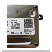 AUDI RS4 13-16 DRIVER SIDE HEADLIGHT BALLAST DRL LED CONTROL MODULE 4G0907697D