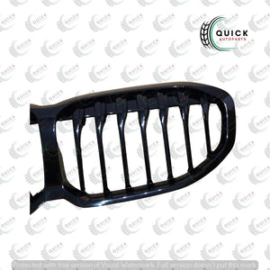 FOR BMW 1 SERIES F40 F41 2019- 2024 CENTRE KIDNEY GRILLE GRILL BLACK GLOSS NEW