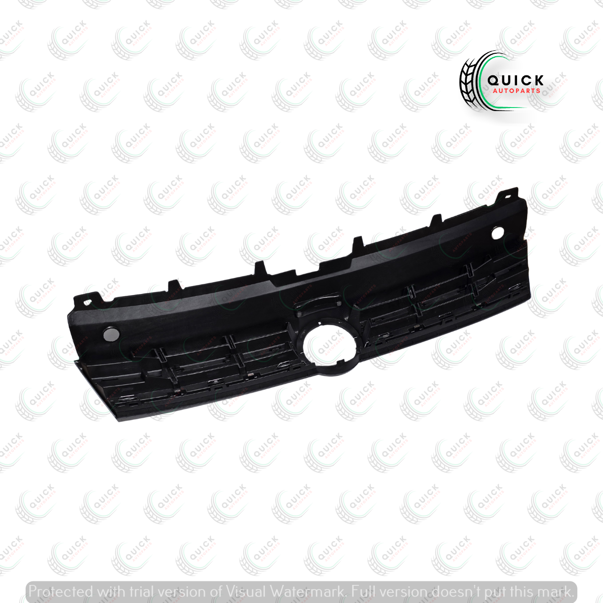 VW POLO 6C MK5 2014-2017 MAIN CENTRE FRONT BUMPER RADIATOR GRILLE 6C0853653 NEW