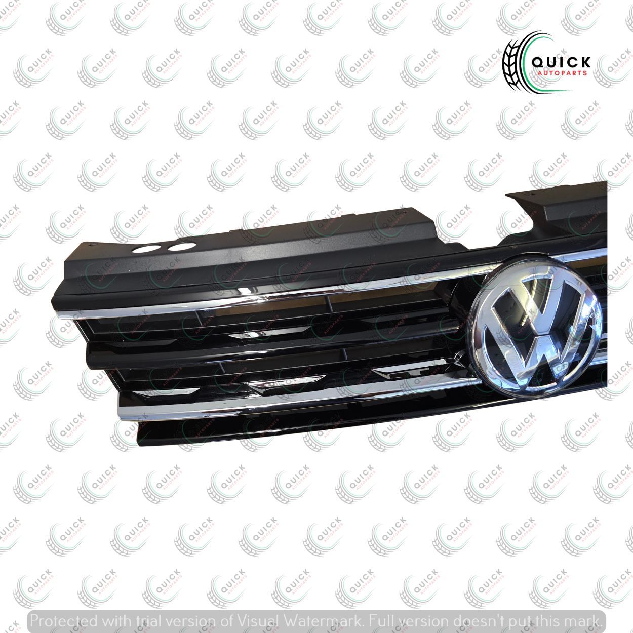 VW TIGUAN 2016-21 FRONT CENTER MAIN GRILLE WITH EMBLEM BADGE 5NA853653B NEW