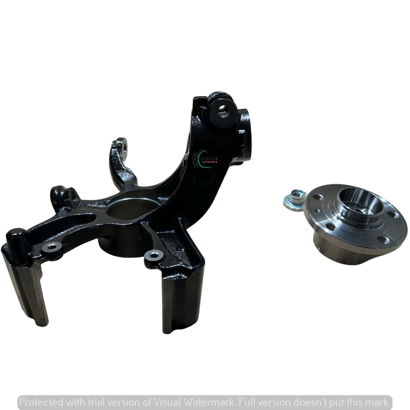 VW T-CROSS 2019-24 FRONT PASSENGER SIDE WHEEL HUB KNUCKLE & BEARING 2Q0407255AD