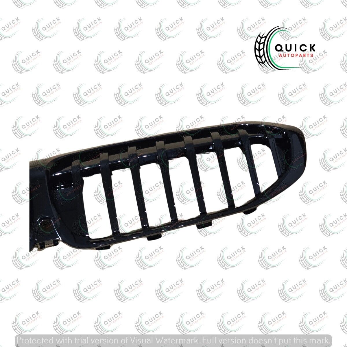 FOR BMW 3 SERIES G20 G21 2019- 2024 CENTRE KIDNEY GRILLE GRILL BLACK GLOSS NEW
