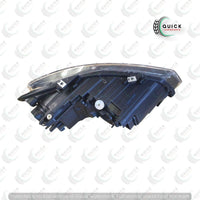 VW POLO 6R 2014- PASSENGER SIDE LEFT BLACK HALOGEN HEADLIGHT WITH MOTOR