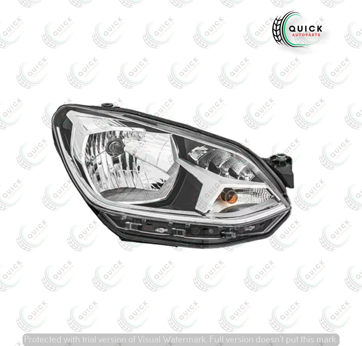 VW UP 2012-2016 Chrome Headlight Right Side Driver Side 1S2941016L