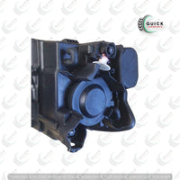 VW POLO 6R 2014- PASSENGER SIDE LEFT BLACK HALOGEN HEADLIGHT WITH MOTOR