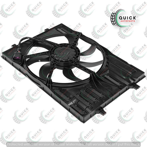 VW TIGUAN TAOS T-ROC 2016-2024 RADIATOR COOLING FAN 5Q0121203DE 5Q0121203CB NEW
