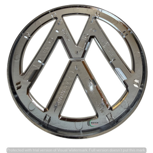 VW CAMPER 2004-ON FRONT CENTRE GRILLE EMBLEM BADGE 7E0853601G NEW