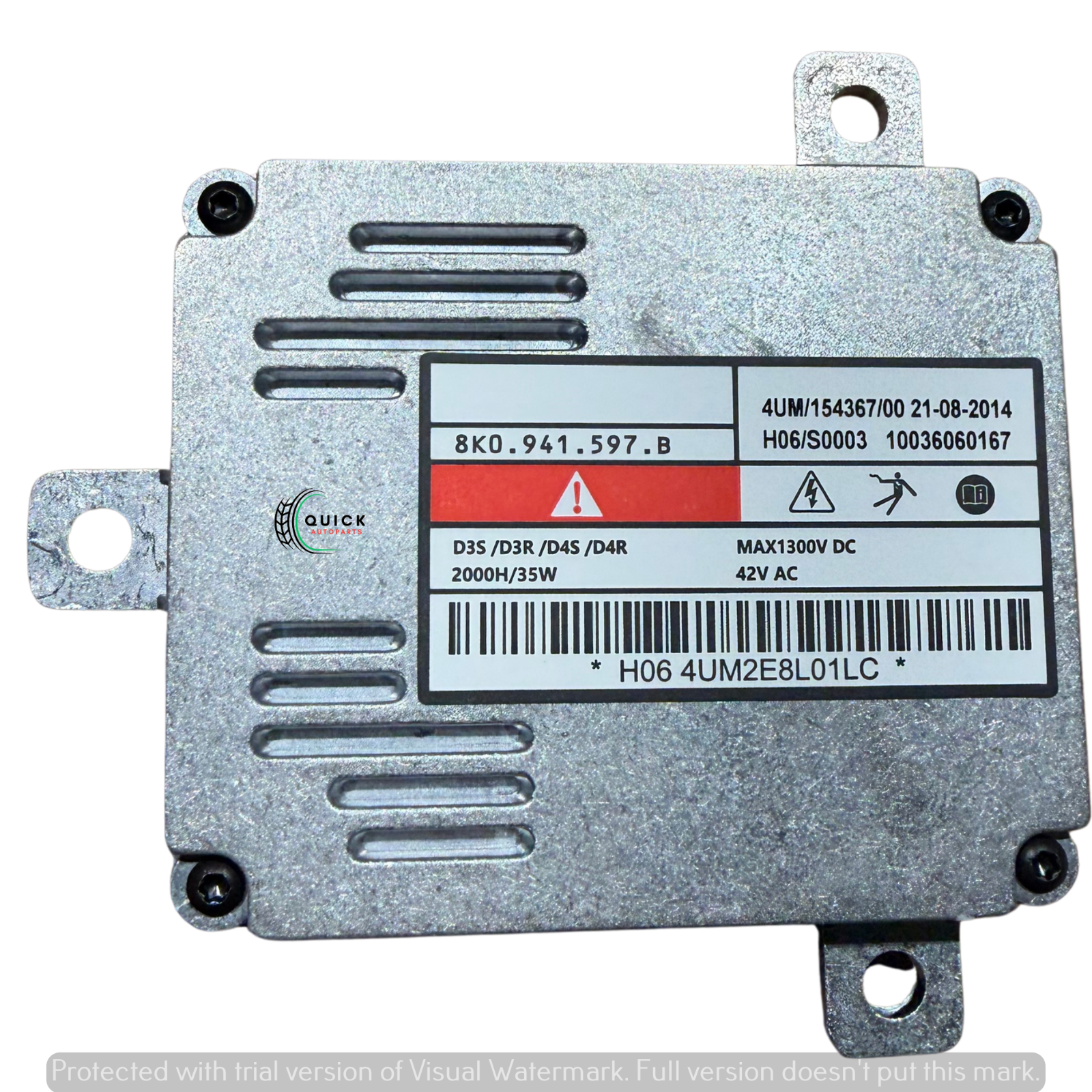 VW PASSAT 2011-2015 LED MATRIX HEADLIGHT BALLAST CONTROL MODULE 8K0941597B