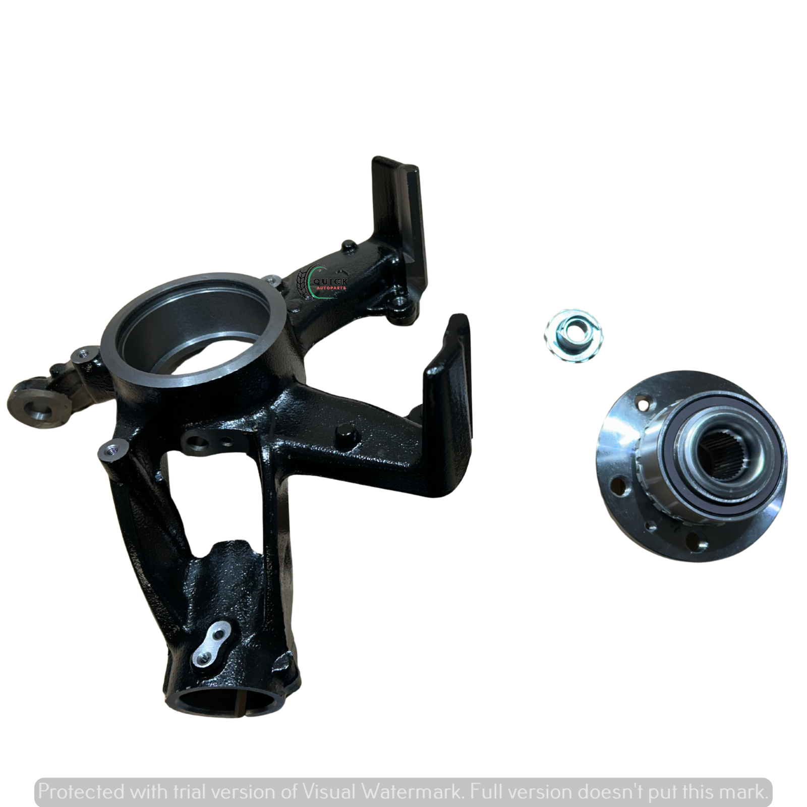 SKODA KAMIQ 2019-24 FRONT PASSENGER SIDE WHEEL HUB KNUCKLE & BEARING 2Q0407255AD